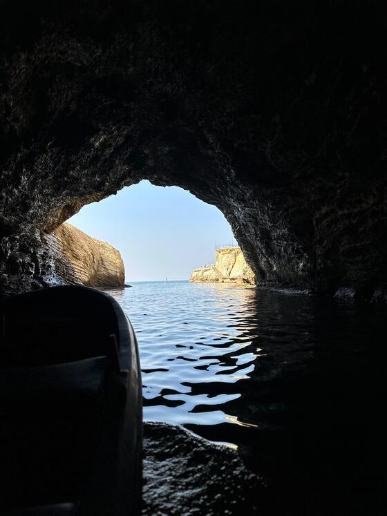 Beirut: Bootsfahrt bei den Raouche-Felsen