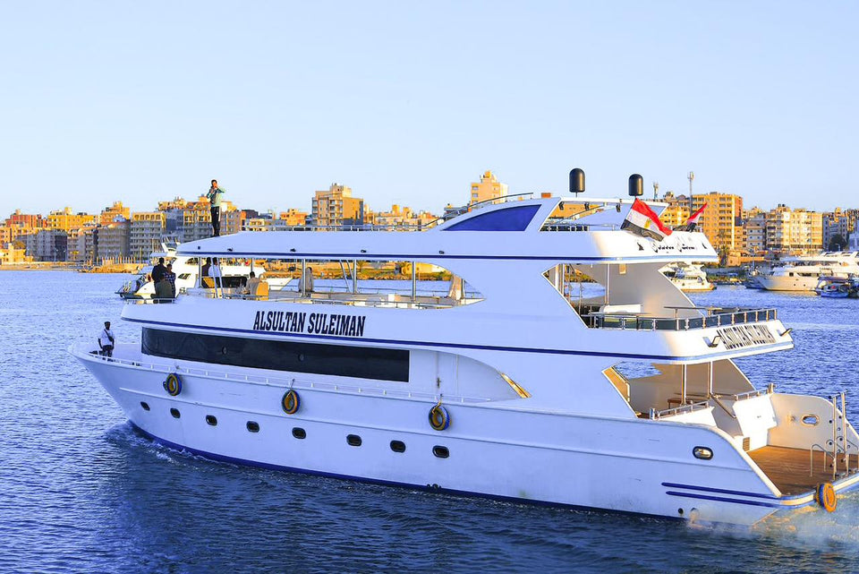 Marsa Matrouh : Excursion privée en yacht Al Sultan Suleiman vers l'île Nawras
