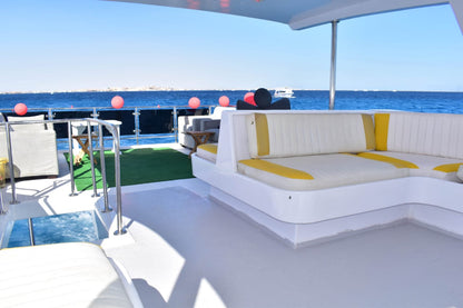 Hurghada: Mirage Private Boat Snorkeltur med lunsj og brus