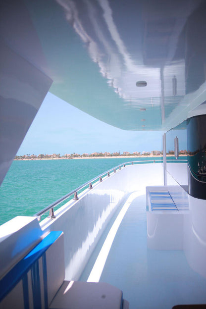 Porto Marina: Paradise Private Yacht Trip met zwemmen en optionele lunch aan de noordkust