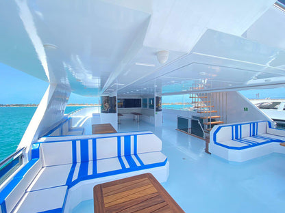 Porto Marina: Paradise Private Yacht Trip met zwemmen en optionele lunch aan de noordkust