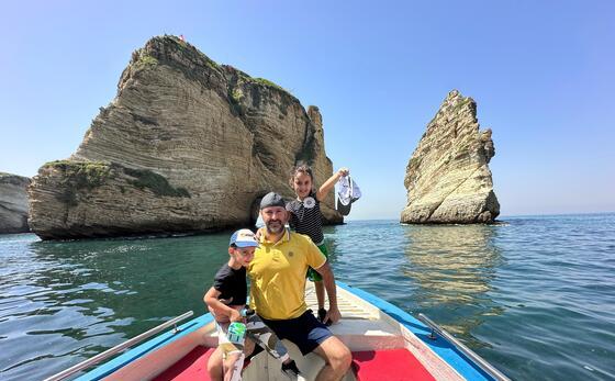 Beirut: Croazieră cu barca de la Jal El-Bahr la Raouche Rocks și Zaitona Bay