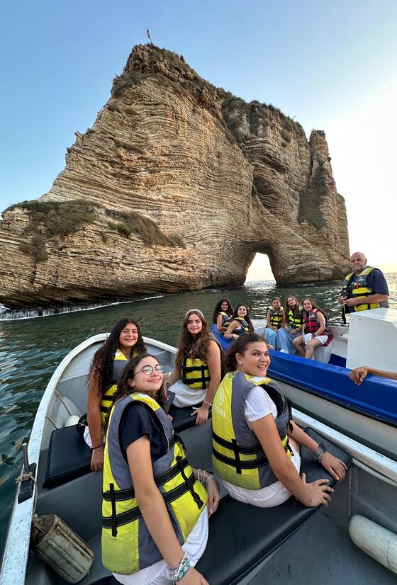 Beirut: Croazieră cu barca de la Jal El-Bahr la Raouche Rocks și Zaitona Bay