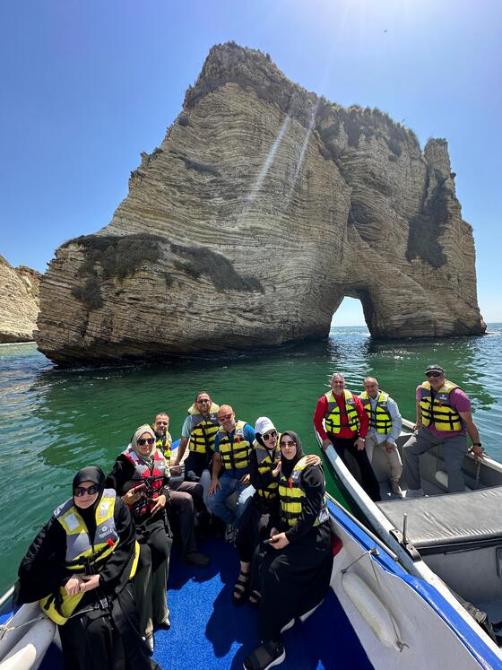 Beirut: Croazieră cu barca de la Jal El-Bahr la Raouche Rocks și Zaitona Bay