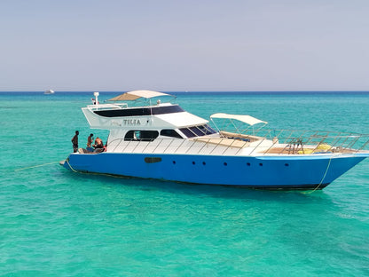 Hurghada: Prywatna wycieczka łodzią z rurką Tilia z lunchem i napojami bezalkoholowymi