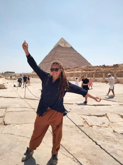 Il Cairo: Tour Guidato Privato di un Giorno delle Piramidi di Giza, Piramide a Gradoni di Saqqara e Menfi