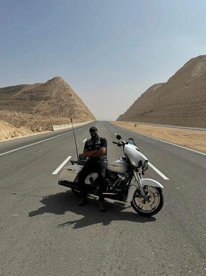 Cairo: Harley Davidson Motorcycle City Tour to Giza Pyramids and New Capital
