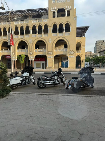 Cairo: Harley Davidson Motorcycle City Tour to Giza Pyramids and New Capital