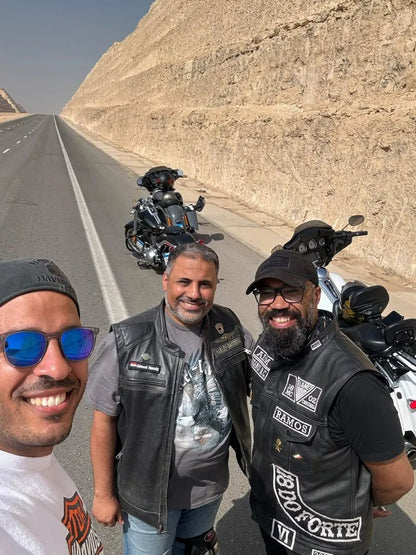 Cairo: Harley Davidson Motorcycle City Tour to Giza Pyramids and New Capital