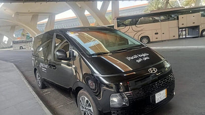 De la hotelul Makkah la aeroportul din Madinah: taxi închiriere de mașini private sau furgonete cu șofer
