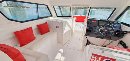 Dubai: passeio de barco privado no Gulf Craft Boat de 36 pés