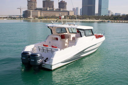 Dubai: passeio de barco privado no Gulf Craft Boat de 36 pés