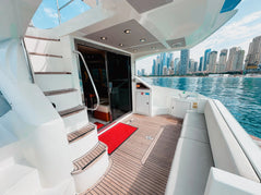 Dubaï : Excursion Privée en Bateau Azimut de 50 Pieds