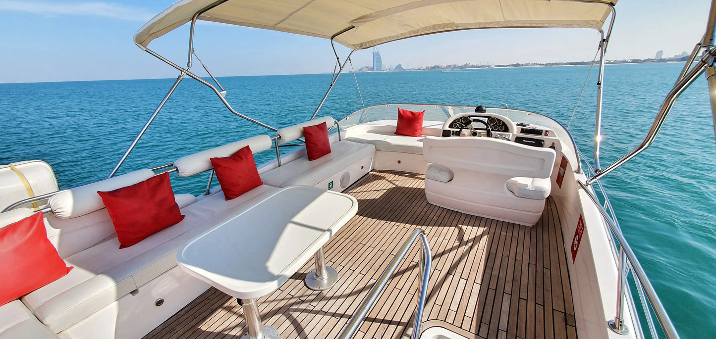 Dubai: ASMARINE Boat 52 ft Private Boat Trip