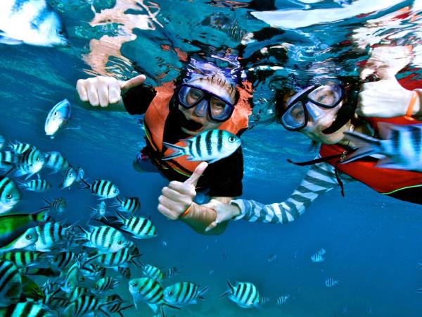 Sansibar: Private geführte Schnorcheltour zur Blue Lagoon (halbtägig)