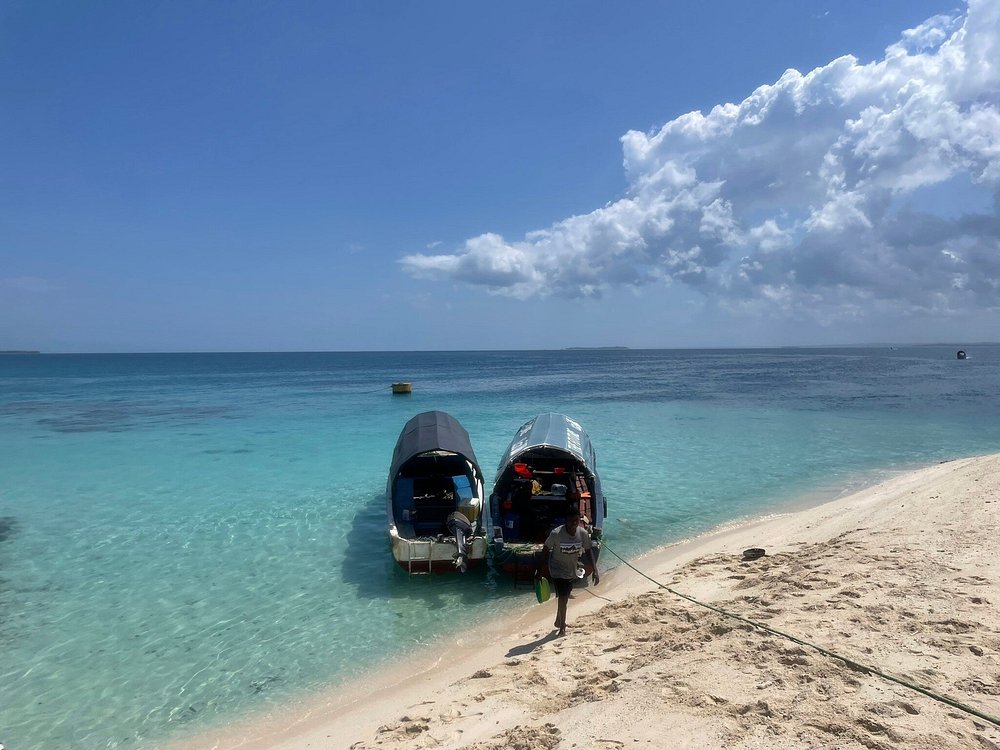 Zanzibar: Heldagsbesøk til Prison Island og Nakupenda Sandbank med grillunsj