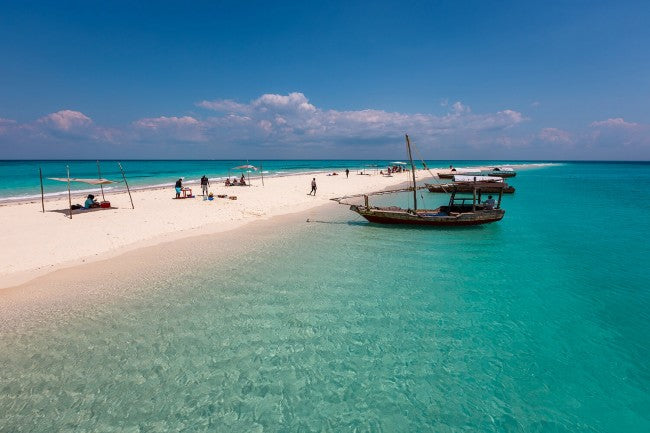 Zanzibar: Heldagsbesøk til Prison Island og Nakupenda Sandbank med grillunsj