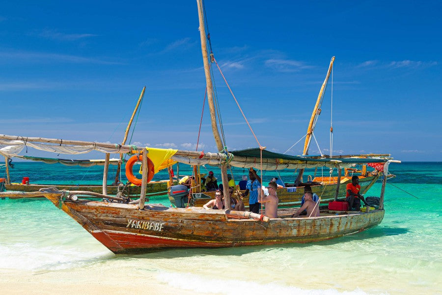 Zanzibar: Heldagsbesøk til Prison Island og Nakupenda Sandbank med grillunsj