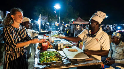 Zanzíbar: tour a pie guiado por el mercado de comida callejera de Stone Town