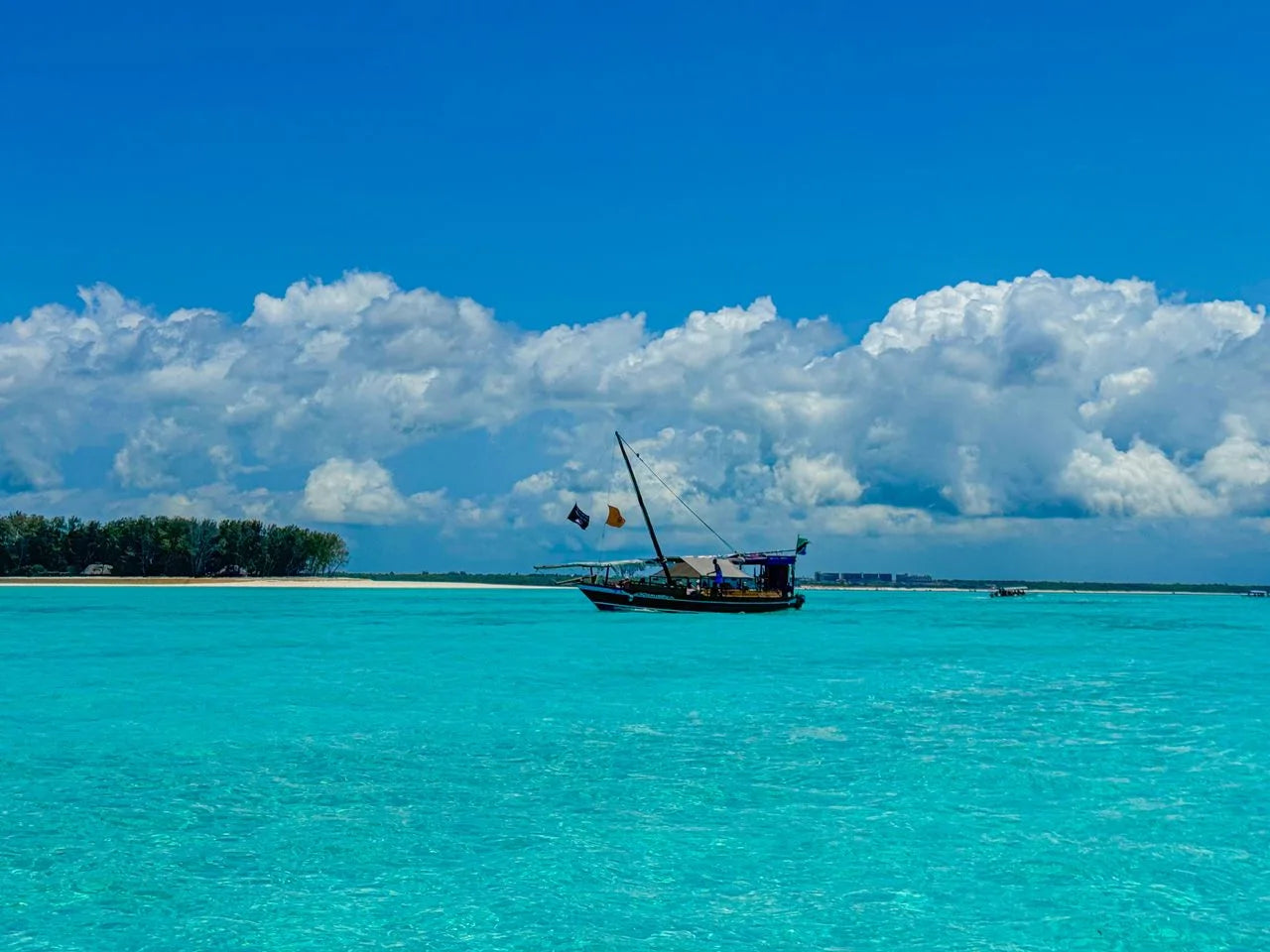 Sansibar: Mnemba-Insel Schnorcheln und Schwimmen mit Delfinen Tour
