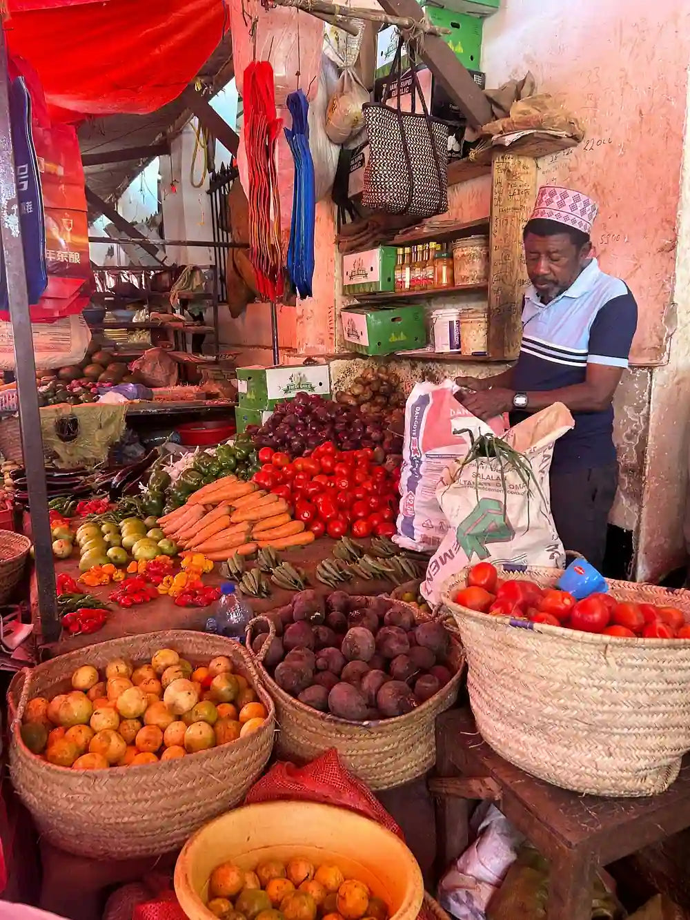Zanzibar: Tour pela Prison Island e pelo Mercado de Comida de Stone Town