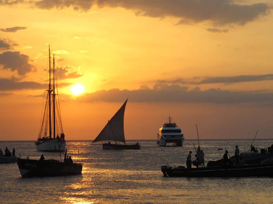 Zanzibar: crociera al tramonto in dhow a Stone Town
