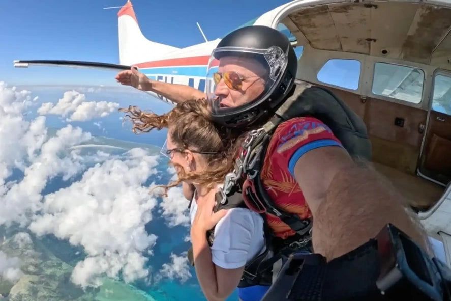 Zanzibar: Tandem Skydive and Scenic Flight with Transfers