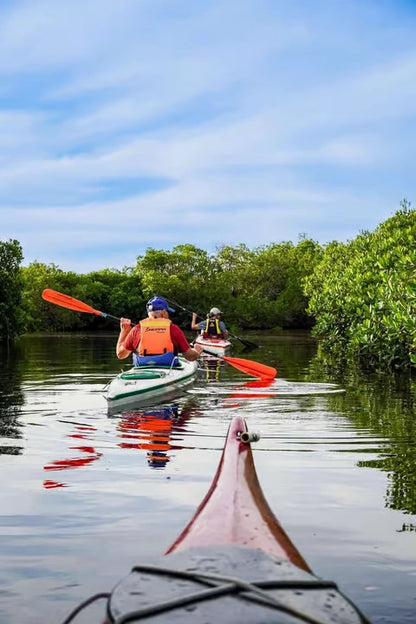 Zanzibar: Uzi Island Mangrove Kayak and Village Tour with Tropical Fruit Lunch