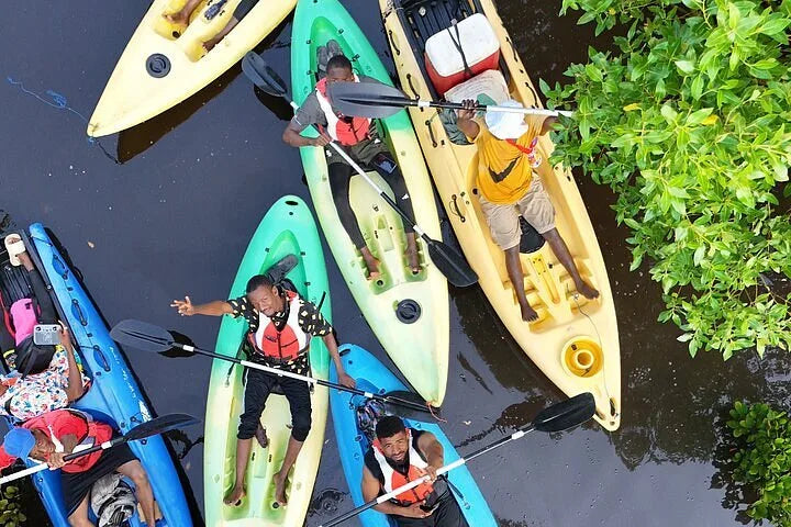 Zanzibar: Uzi Mangrove Kayaking and Spice Farm Private Tour with Swahili Lunch
