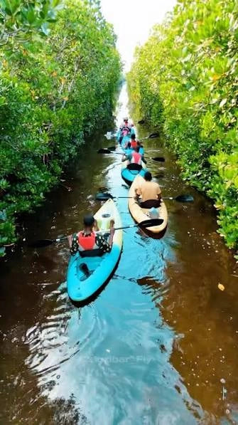 Zanzibar: Uzi Mangrove Kayaking and Spice Farm Private Tour with Swahili Lunch