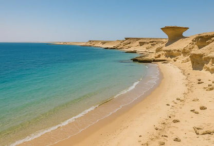Doha: Richard Serra Sculpture, Mushroom Hills and Zekreet Fort Private Tour