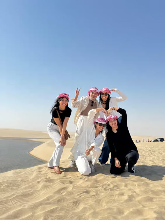 Doha: Półdniowa wycieczka na pustynię z jazdą po wydmach i wizytą nad Morzem Wewnętrznym