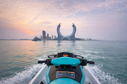Doha: Jet Ski Adventure at Old Doha Port with Hotel Pickup