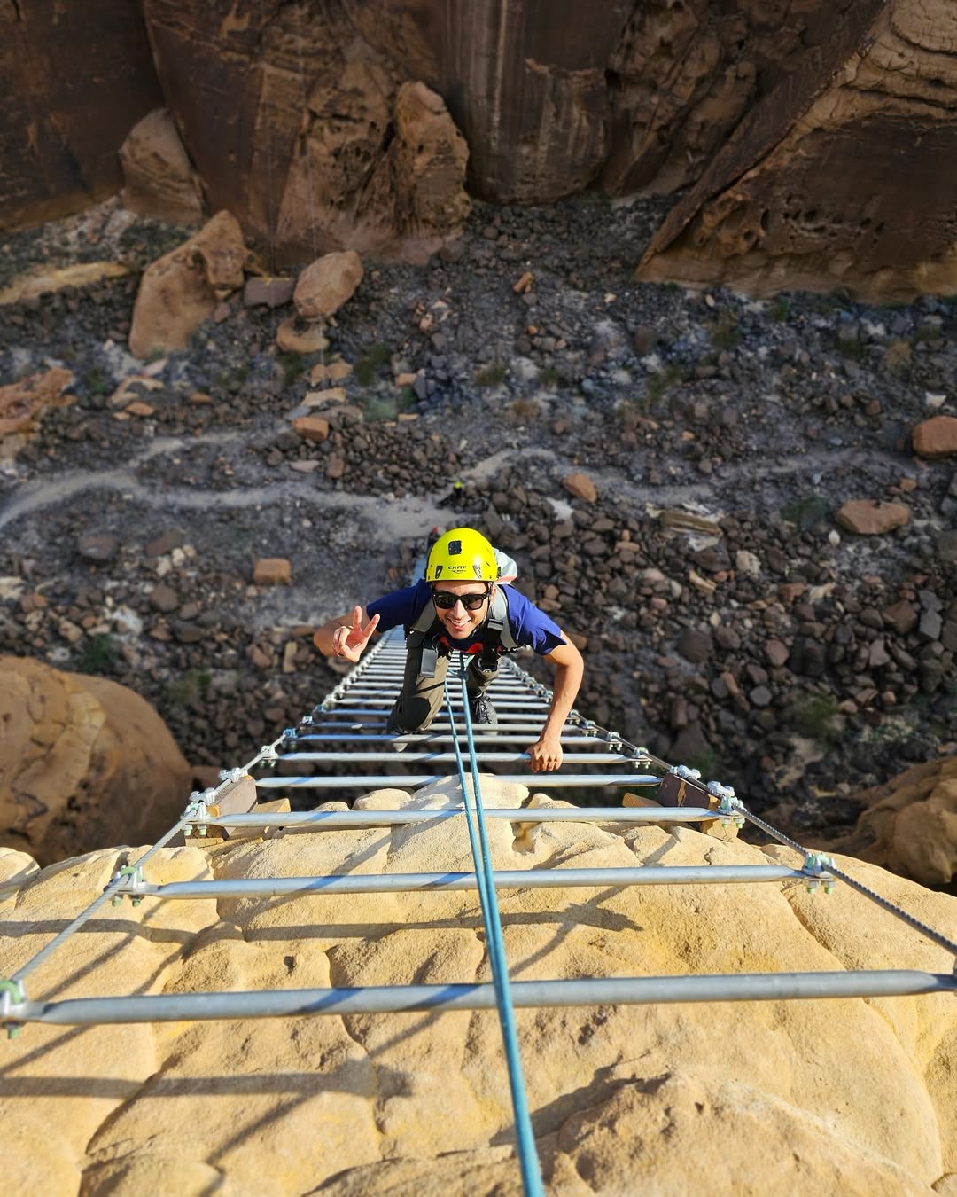 AlUla: Stairway Skywalk and Zipline Adventure