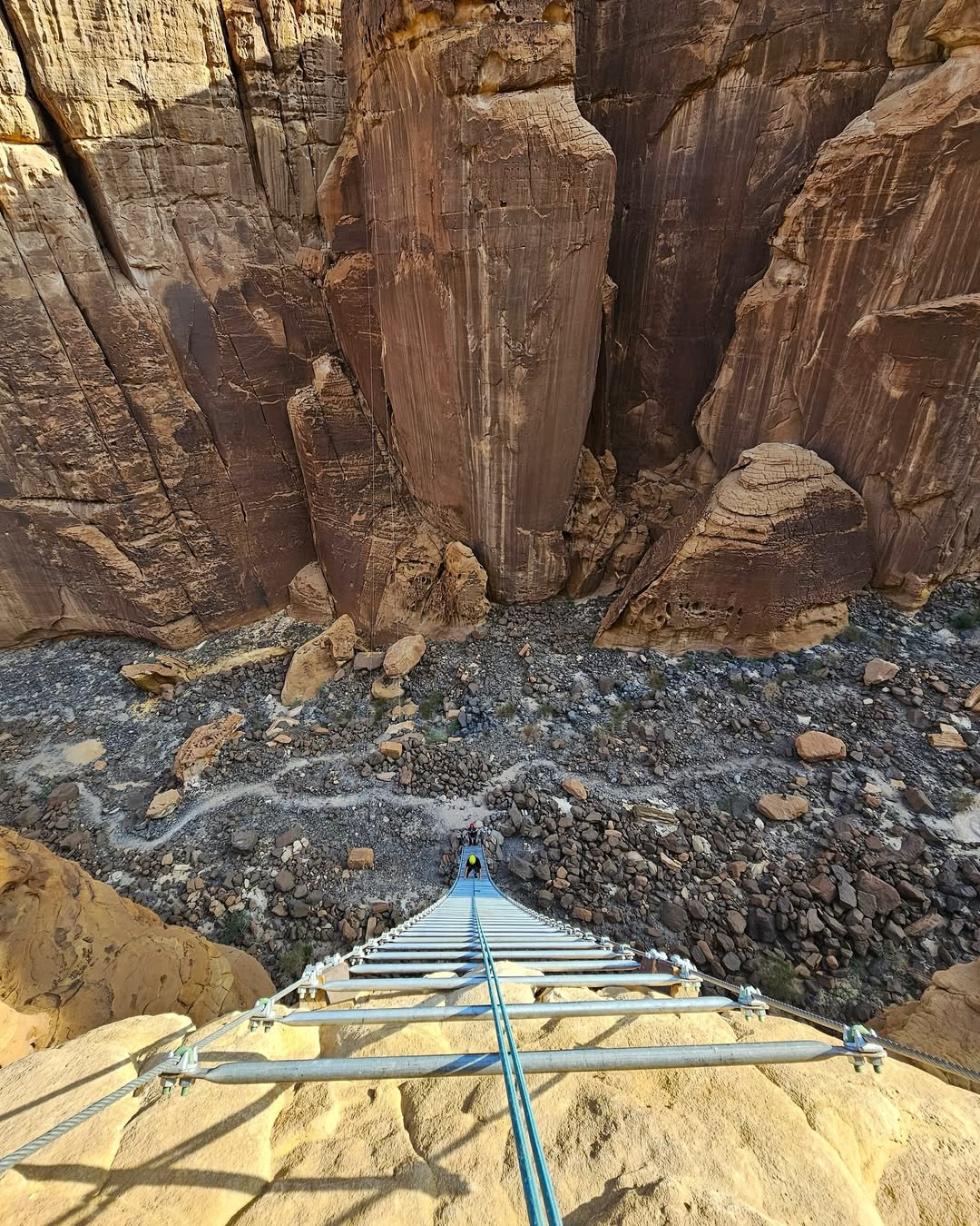 AlUla: Stairway Skywalk and Zipline Adventure