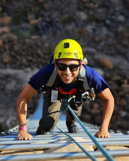 AlUla: Stairway Skywalk and Zipline Adventure