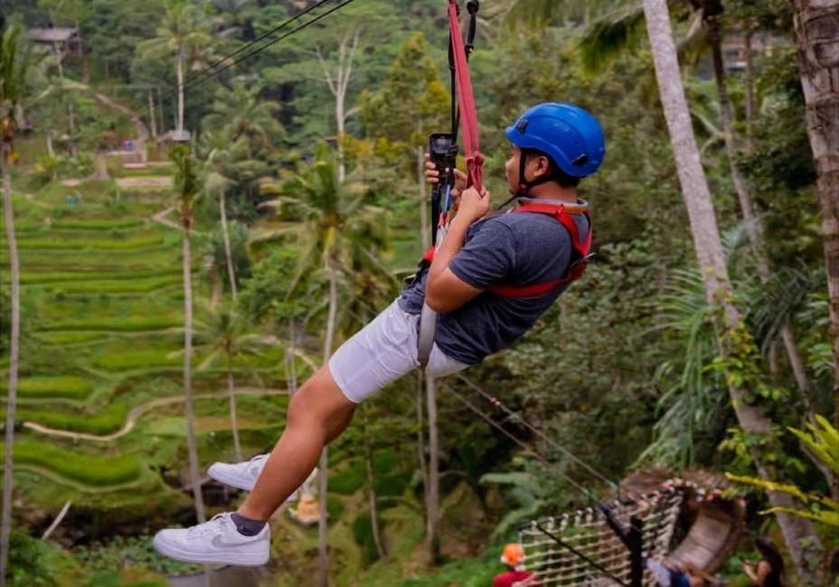Bali: Horse Riding, Waterfall and Jungle Zip - Line Adventure