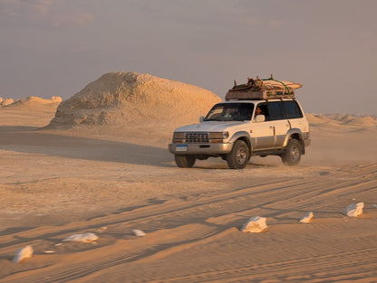 Cairo: Explore the Black & White Deserts with Overnight Camping