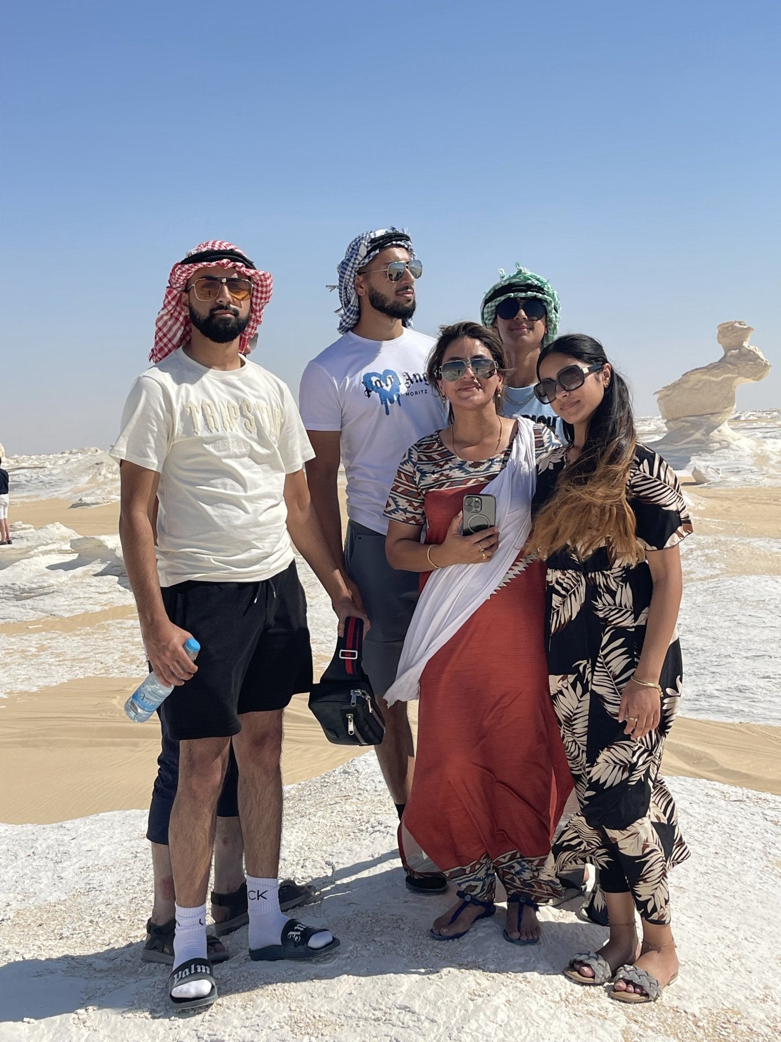 Cairo: Explore the Black & White Deserts with Overnight Camping