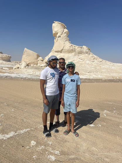 Cairo: Explore the Black & White Deserts with Overnight Camping