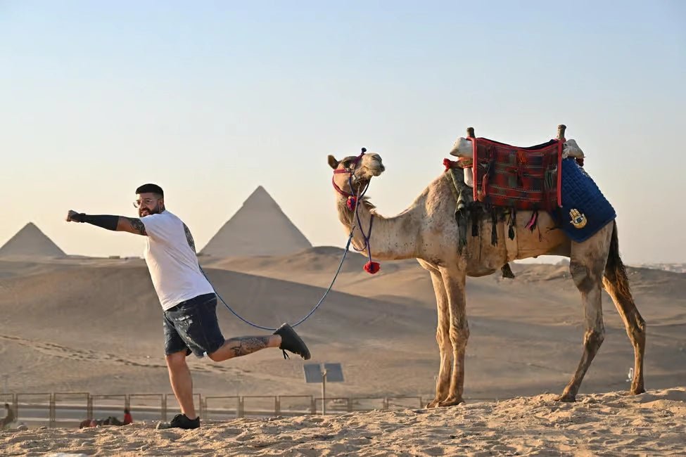 Cairo: Grand Egyptian Museum and Pyramids of Giza Guided Tour