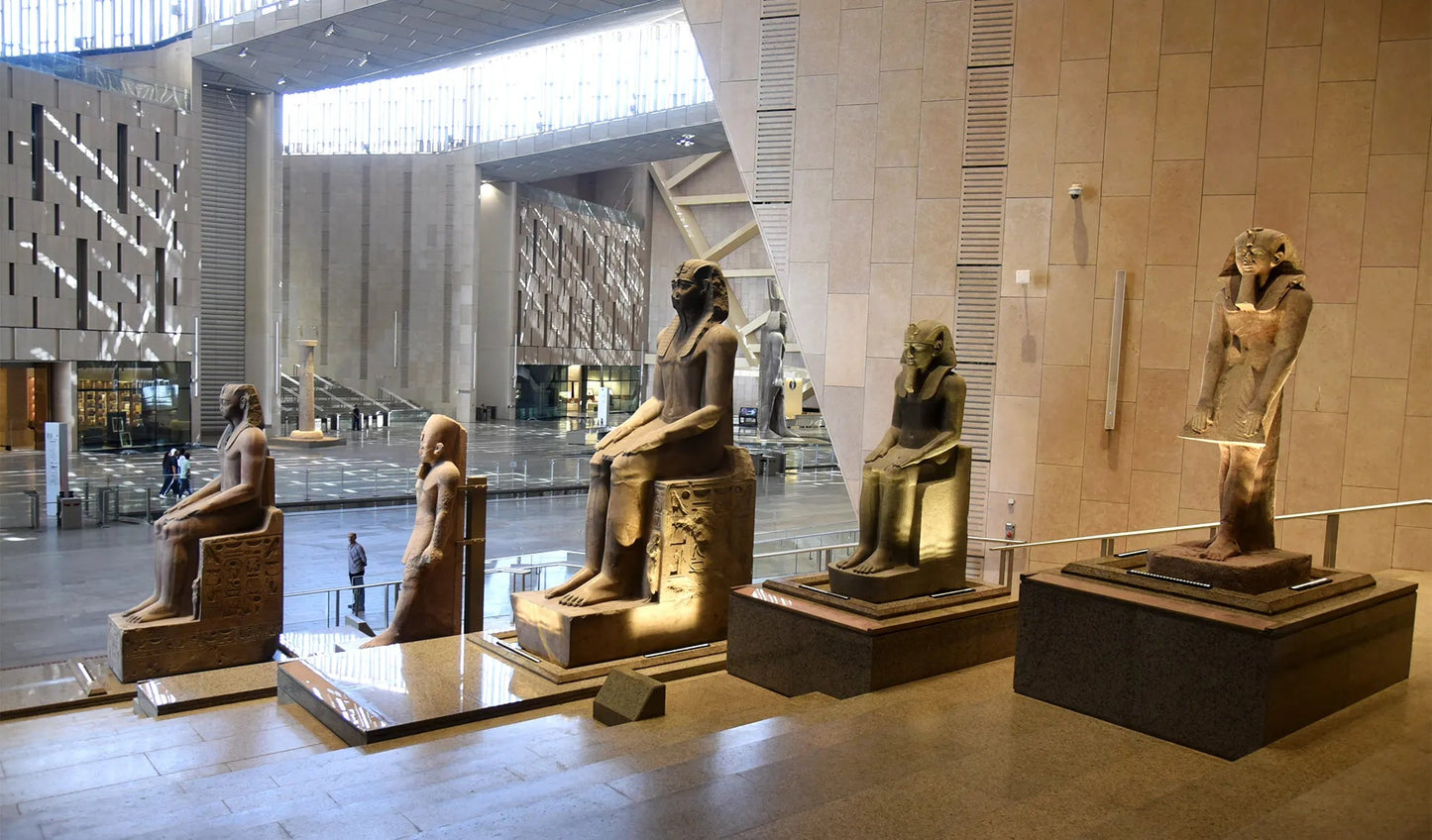 Cairo: Grand Egyptian Museum and Pyramids of Giza Guided Tour