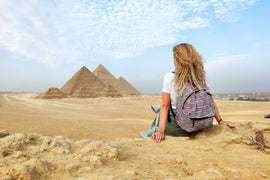 Cairo: Pyramids of Giza, Memphis, Saqqara Private Guided Tour with Lunch