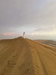 Doha : Safari privé d'une demi-journée dans le désert, dune bashing et excursion à la mer intérieure