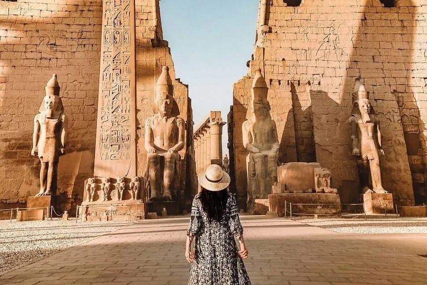 De Cairo: Excursão Privada de Luxor com Tudo Incluído por Voo