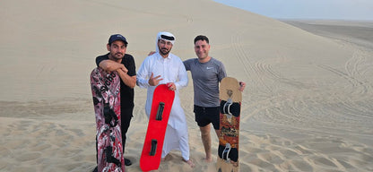 Doha : Safari dans le désert avec sandboard, visite de la mer intérieure et balade à dos de chameau en option