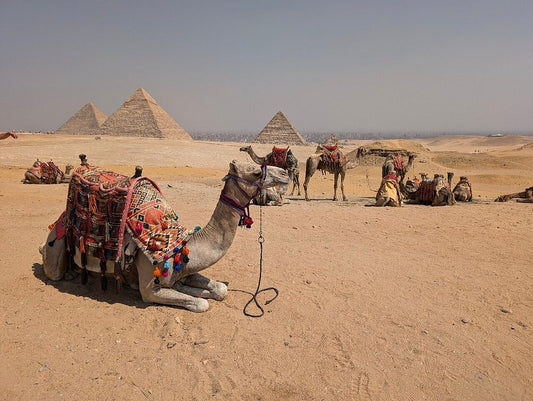 De Hurghada: Aventura de Dia Inteiro no Cairo de Avião