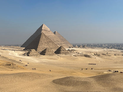 Kairo: Halvdagstur til pyramidene i Giza og sfinksen
