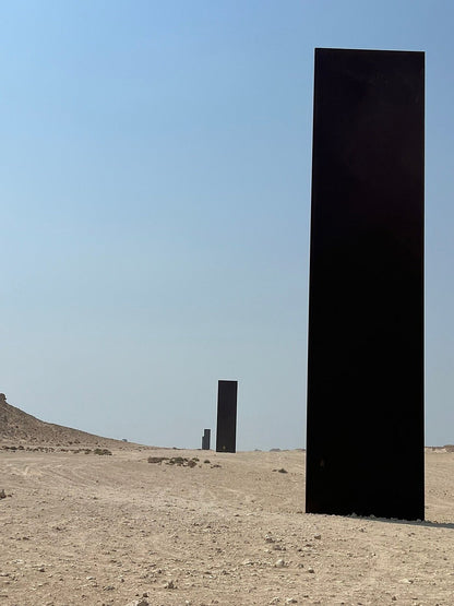 Doha: Richard Serra Sculpture, Mushroom Hills & Zekreet Fort Private Tour