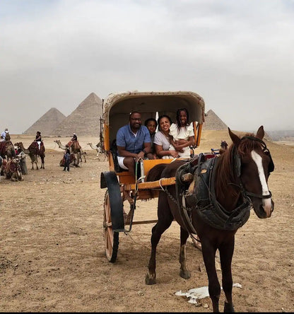 Il Cairo: Tour Guidato Privato di un Giorno delle Piramidi di Giza, Piramide a Gradoni di Saqqara e Menfi